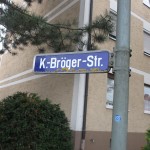 Straßenschild in Rothenburg