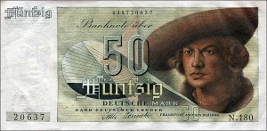 Die 50 DM-Banknote 1948-1951