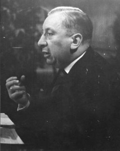 Parteigründer Dr. Josef Müller ("Ochsensepp")